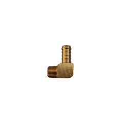 Brass Elbow Fitting 3/8'' Thread x 1/2'' Hose