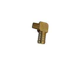 Brass Elbow Fitting (5/8'' barb x 1/4'' MBSP) suit # 6003 Water Hose