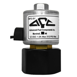 AFC 123B Gas Lock Off (90 DEG, 1/4 NPT Inlet/Outlet)