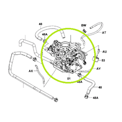 Aisan Carburetor Assembly (4Y)