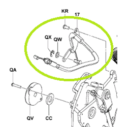 Park Brake Cable Assembly | Suits # 711029