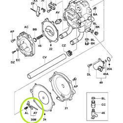 Aisan LPG Regulator Valve 2nd Kit - (suits # 7109, 71630, 6116, 71859)