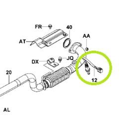 Oxygen Sensor - 8 Series Deluxe
