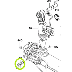 Stabiliser Pin (SAS) - Lower