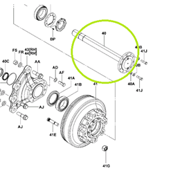 Front Axle Shaft