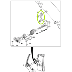 Tilt Sensor Rod Assembly