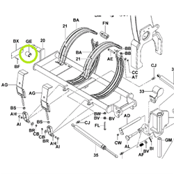 LPG Cylinder Latch Lock Cover