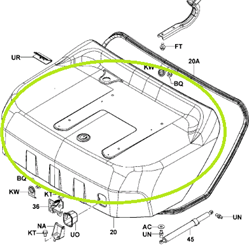 Bonnet - 8 Series