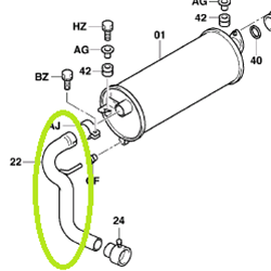 Tail Pipe Assembly (4Y)