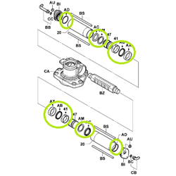 Power Steer Seal Kit