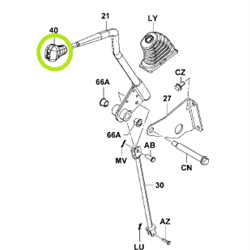 Lever Knob - Tilt
