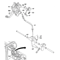 Emergency Brake Pedal Assembly