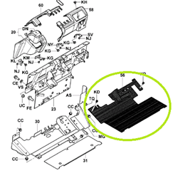 Floor Mat - Toyota 8FBE