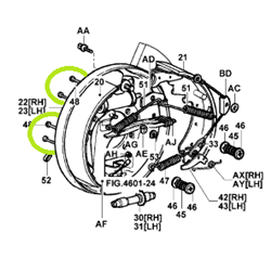 Brake Shoe Hold Down Pin