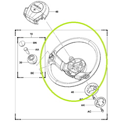 Steering Wheel Assembly - 8 Series Genuine