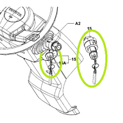 Ignition Switch (4 pin) Toyota Genuine