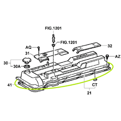 Rocker Cover Gasket (1FZ)