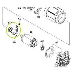 Encoder Bearing 7FBE (Drive)