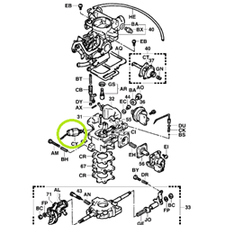 Carburetor 4Y Solenoid Valve Assembly