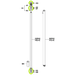 Lift Cylinder Kit - RH (check S/N)