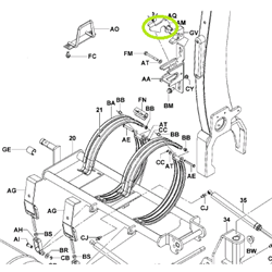 LPG Cylinder Latch