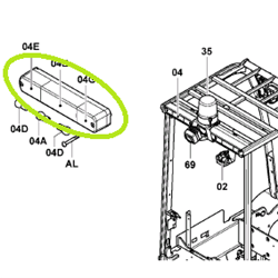 Tail Light Assembly LH  - 8FBN