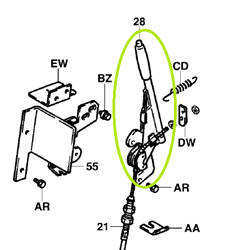 Hand Brake Assembly - 6FBRE