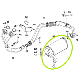 Muffler (1FZ)