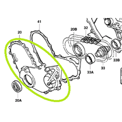 Timing Gear Cover Assembly 4Y