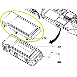Shroud Cover - Combination Meter Assembly