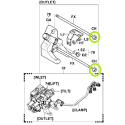 Nut - 4th Lever