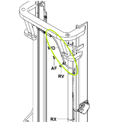 Height Sensor Wiring Harness - suits 711066