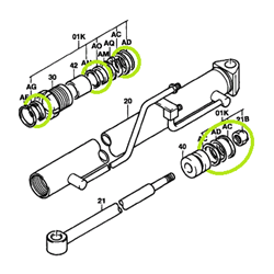 Cylinder Kit - Reach 6FBRE