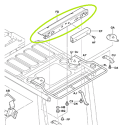 Inner Cover Bracket - Tail Light Assembly