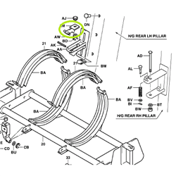 Stopper Sub Assembly - suits # 712667