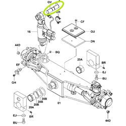 Stabiliser Pin (SAS) - Upper