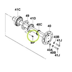 Lock Nut Screw - suits # 711834