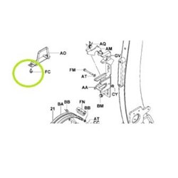 Lower Stopper Bolt - Suits # 712815