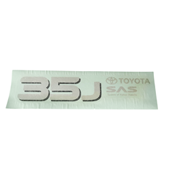 Decal LH - Capacity 35 (FGJ35 / FDJ35)