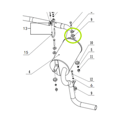 Muffler Rubber Mount UT/UX (K21/4TNE92)