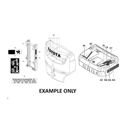 Decal Kit - 8 Series 2.5t (32-8FG25)