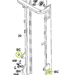 Tilt Cylinder Bush - suits pin # 71948