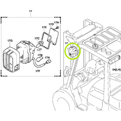 Worklight Assembly LH | Single Plug - Genuine