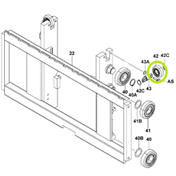 Side Roller - (25mm x 65mm x 22mm)