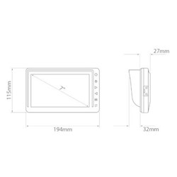 BHD Series Monitor 7'' - suits Camera Kit # 8371