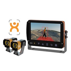 Proxicam System - 2 x Cameras + 7 inch LCD Monitor + 2 x 5m ext cable