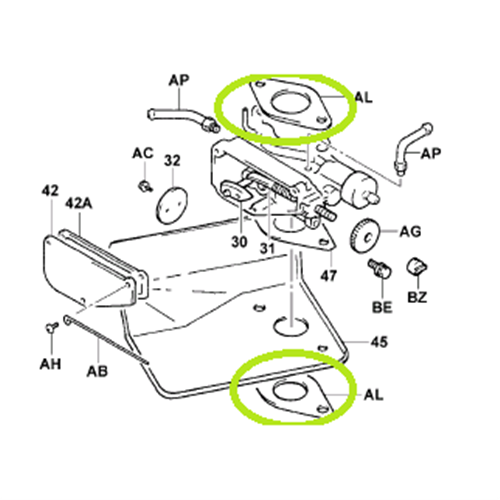 Gasket - suits # 71057