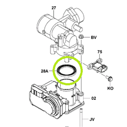 Adaptor Gasket - suits # 711558