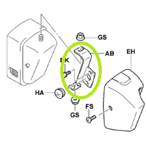 Light Bracket LH - suits # 7953,7205,712182