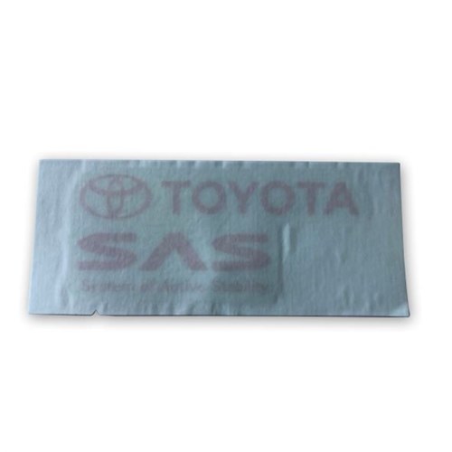 Toyota SAS Decal - Bonnet RH